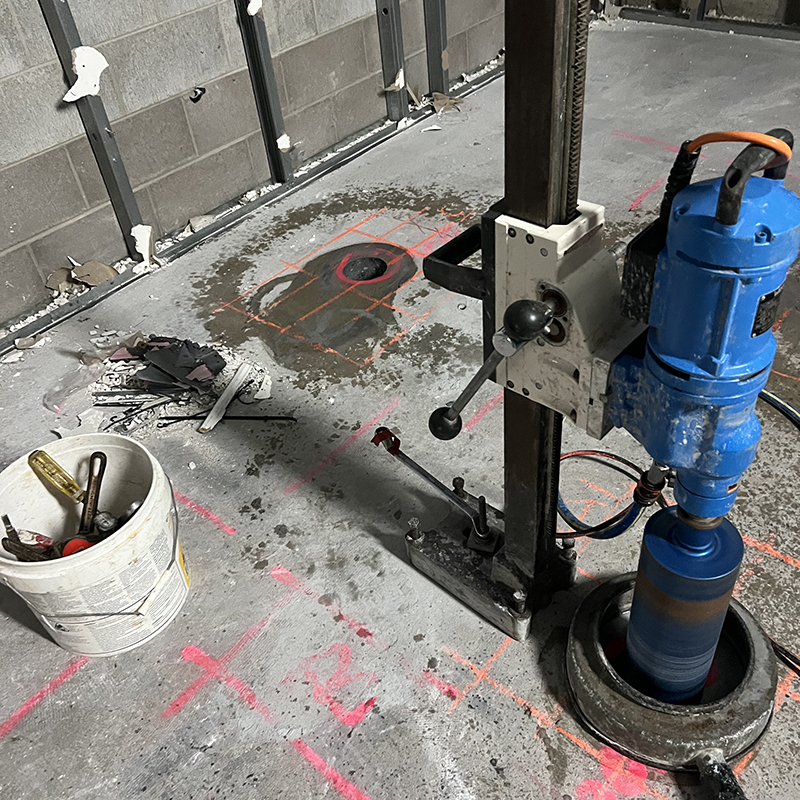 Concrete Hole Drilling Equipment