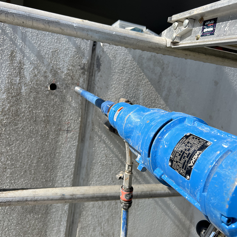 Small Core Hole Drilling